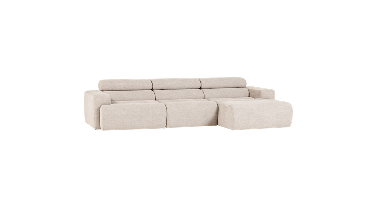 WOOOD Novi Chaise Longue Hoekbank