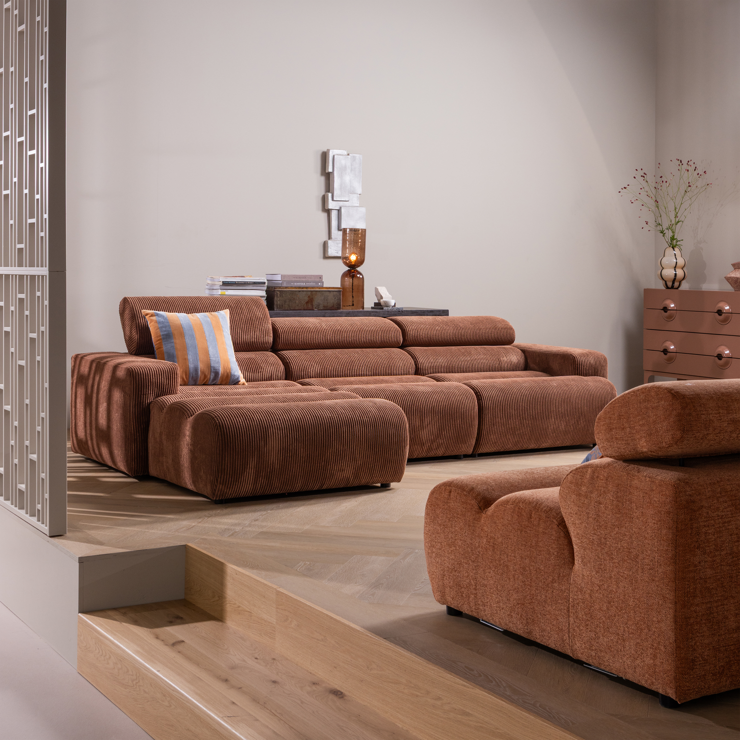 WOOOD Novi Chaise Longue Hoekbank