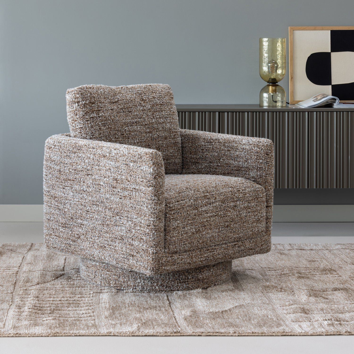 WOOOD Oska Draaifauteuil