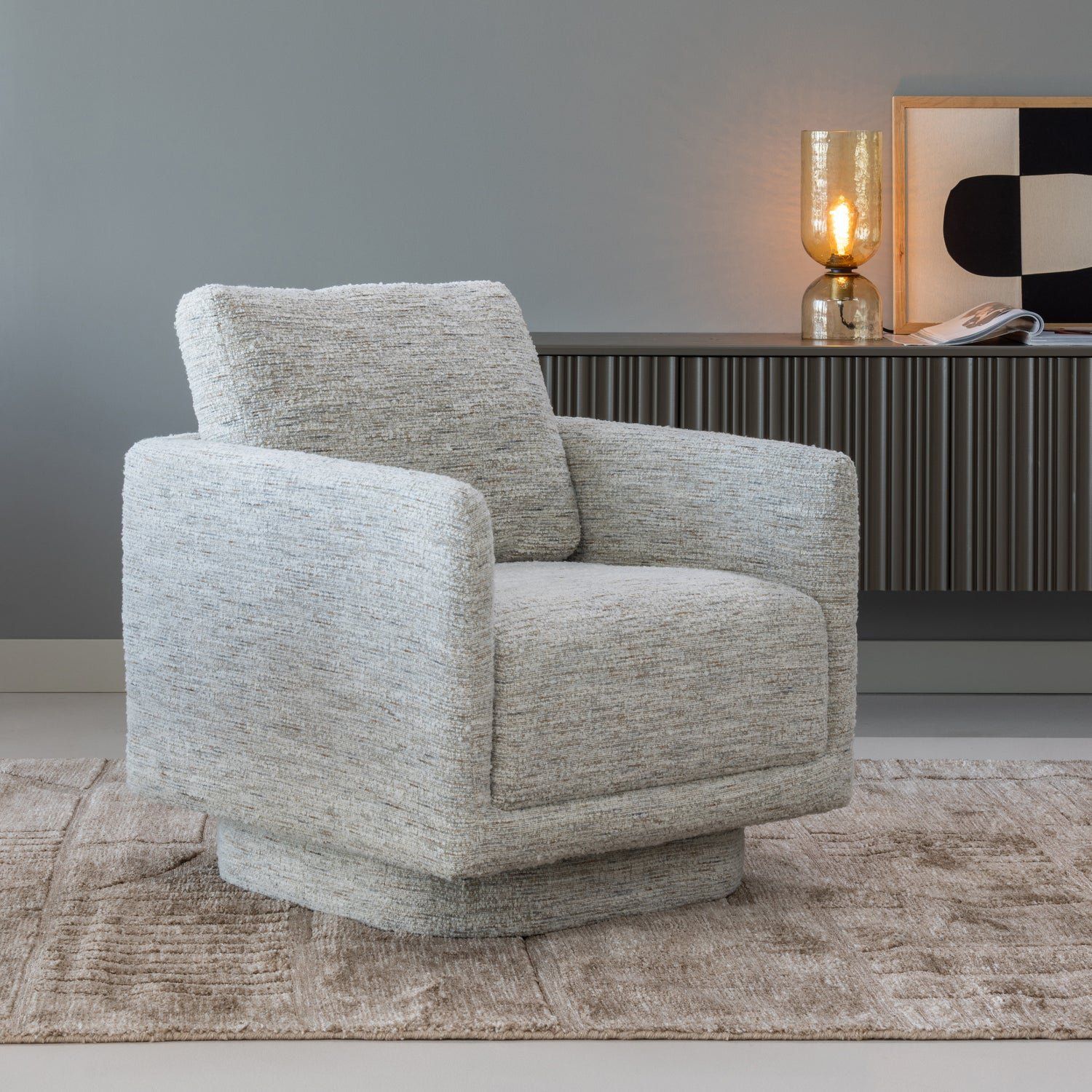 WOOOD Oska Draaifauteuil