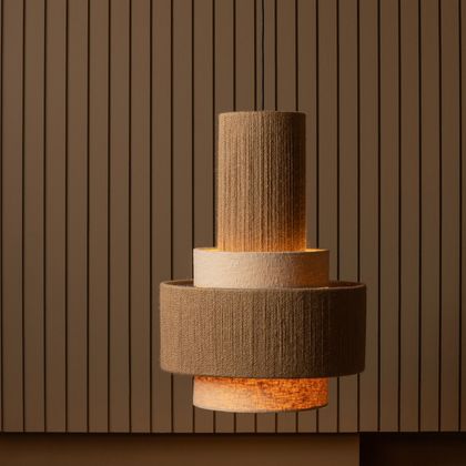 WOOOD Pelle Hanglamp