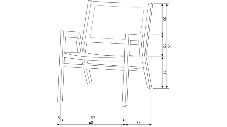 WOOOD Pem Fauteuil
