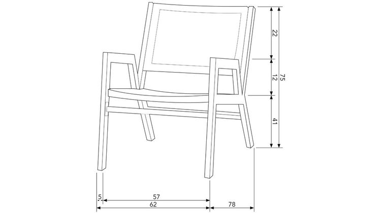 WOOOD Pem Fauteuil
