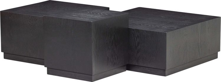 WOOOD Pim Set van 3 Bijzettafels