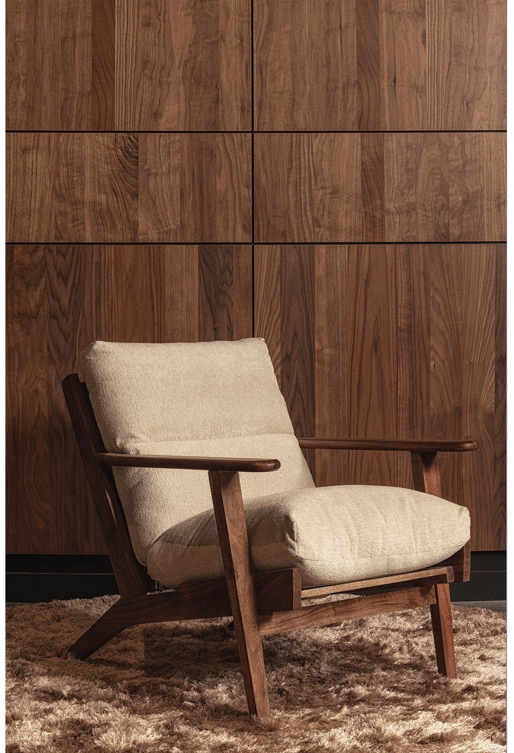 WOOOD Praline Vloerkleed