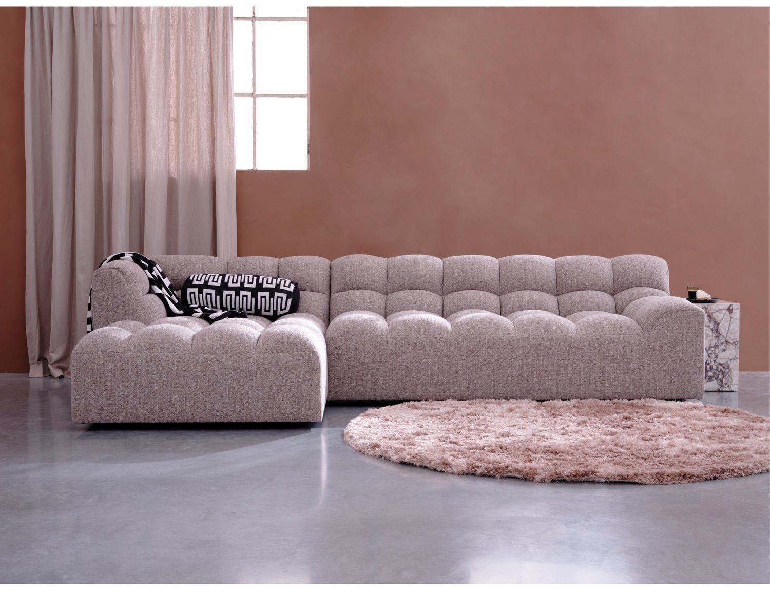 WOOOD Praline Vloerkleed