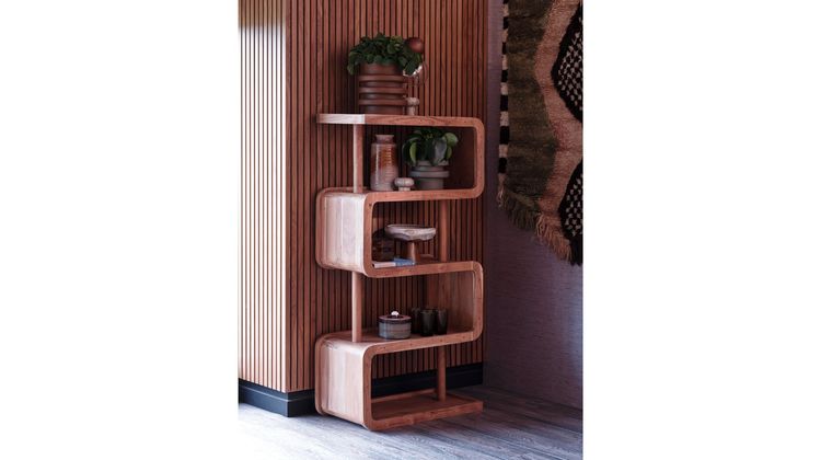 WOOOD Rattle Wandkast