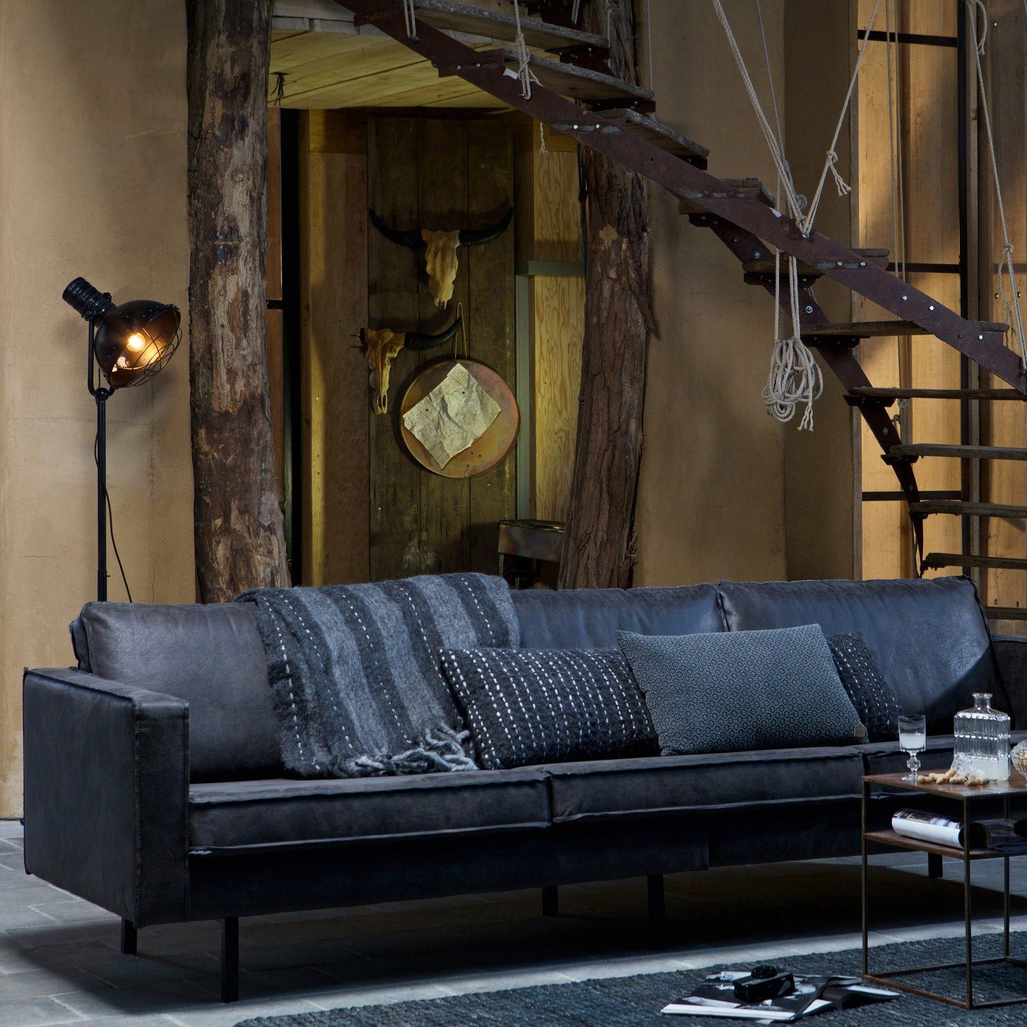 WOOOD Rodeo 3-Zitsbank