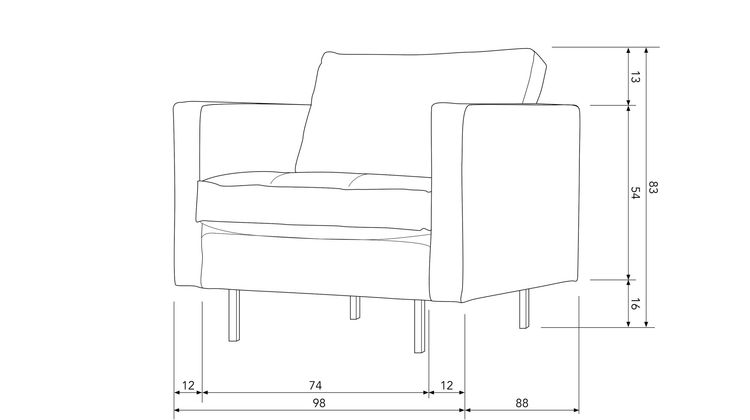 WOOOD Rodeo Classic Fauteuil
