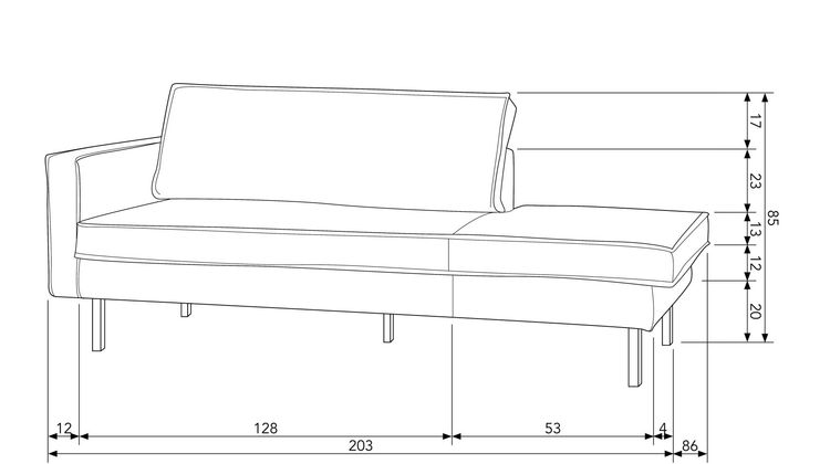WOOOD Rodeo Links Daybed