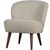 WOOOD Sara Fauteuil Off White