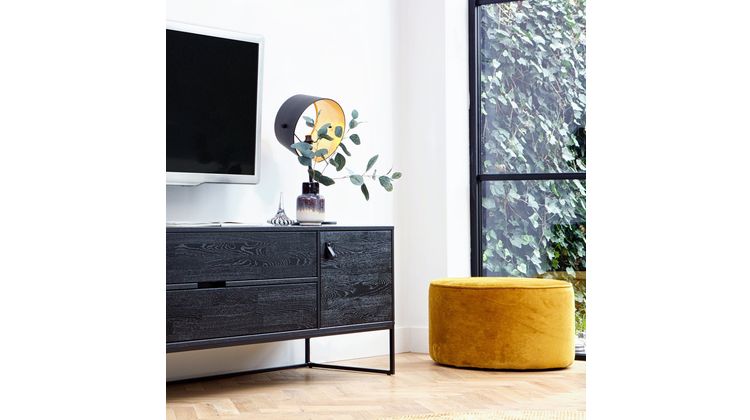 WOOOD Sara Laag Poef