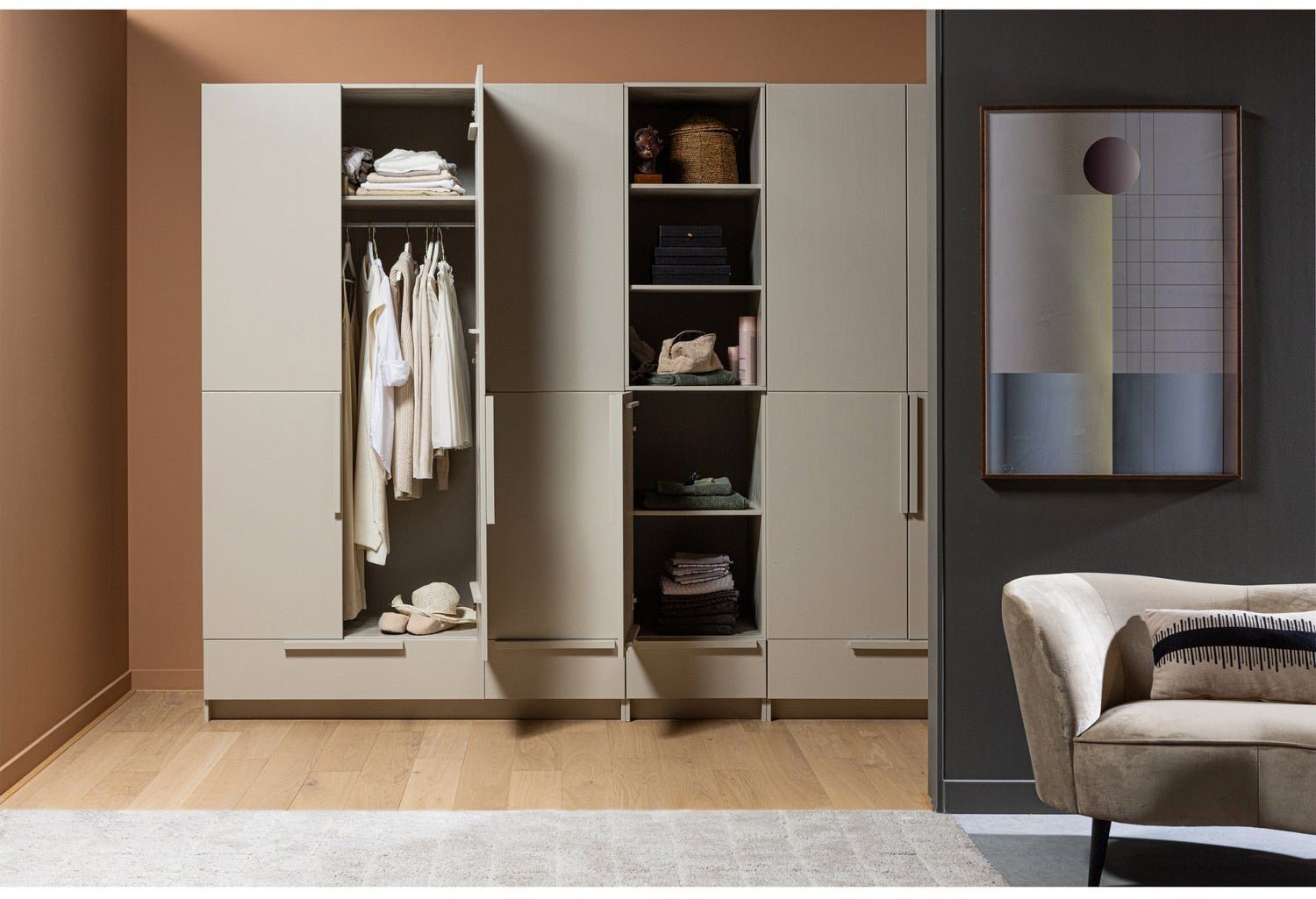 WOOOD Sara Links Lounge Fauteuil