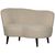 WOOOD Sara Links Lounge Fauteuil Off White