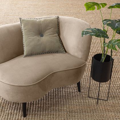 WOOOD Sara Rechts Lounge Fauteuil