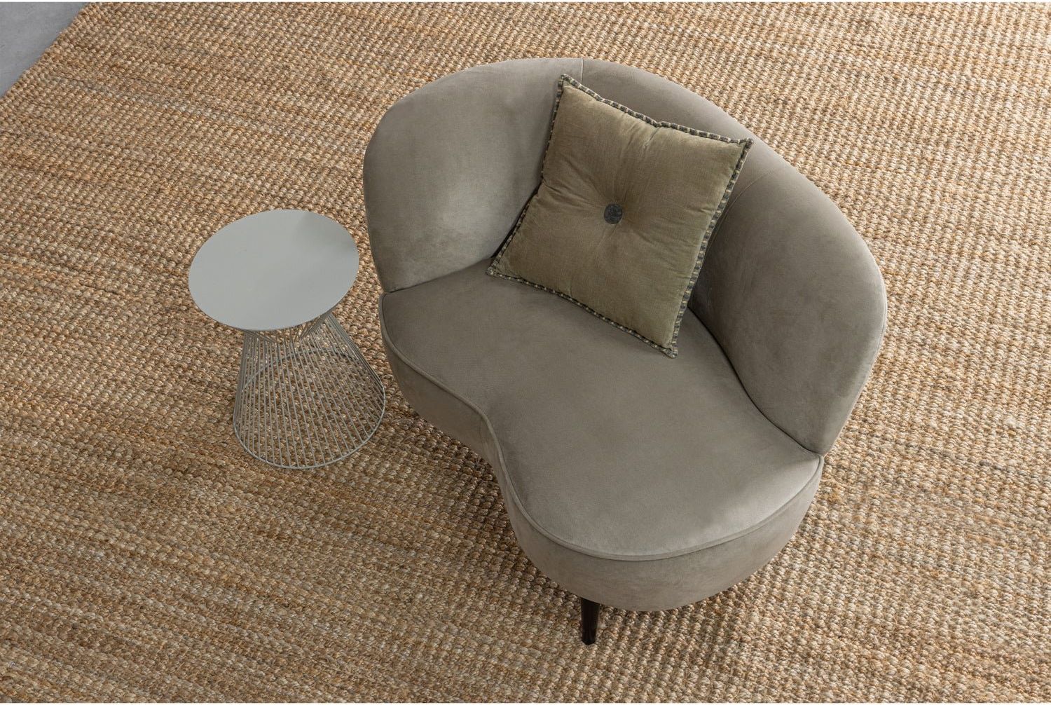 WOOOD Sara Rechts Lounge Fauteuil
