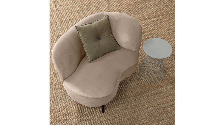 WOOOD Sara Rechts Lounge Fauteuil