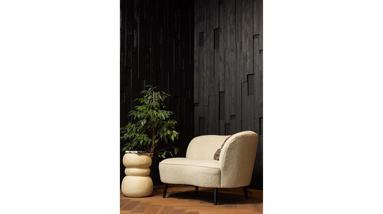 WOOOD Sara Rechts Lounge Fauteuil