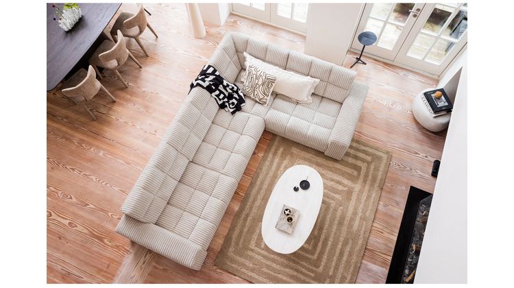 WOOOD Second Date Rib Hoekbank