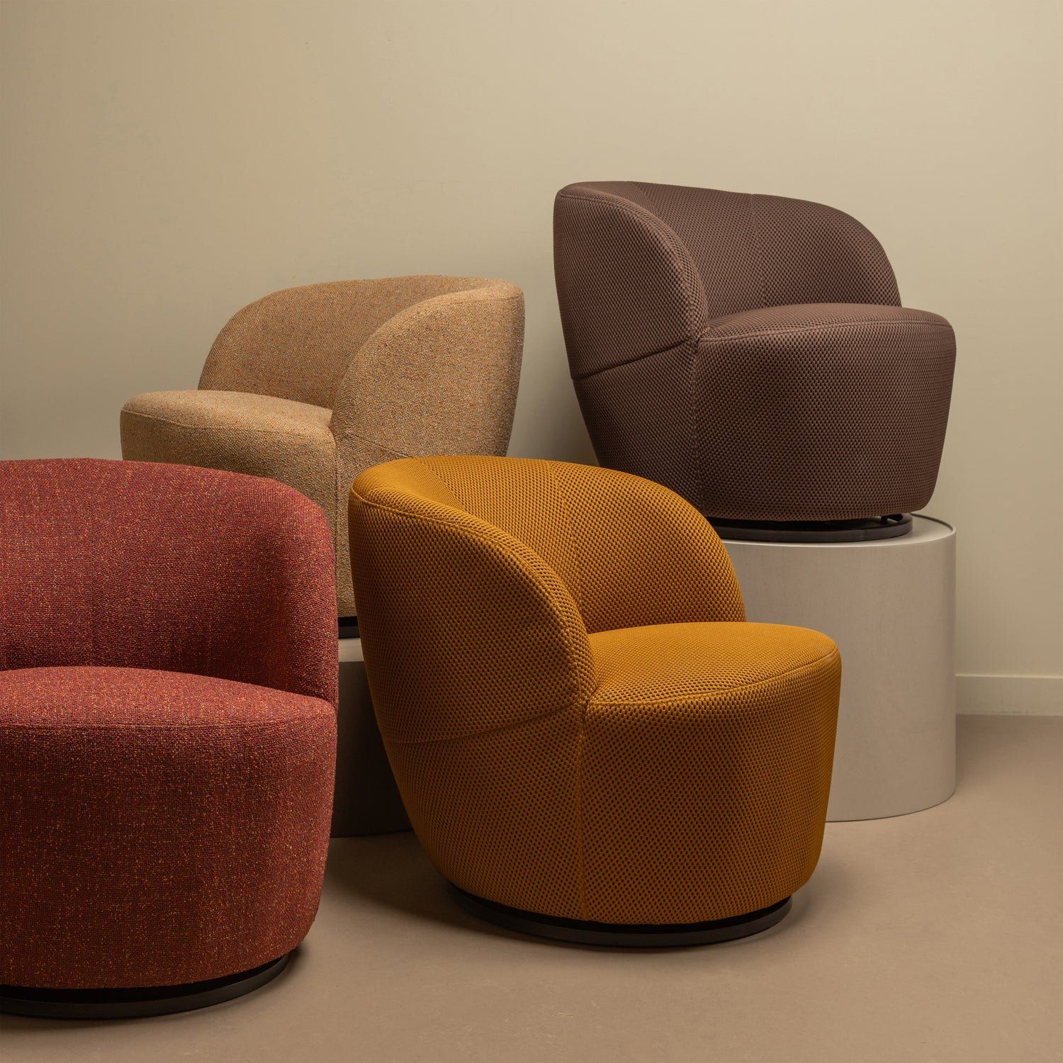 WOOOD Serra Draaifauteuil
