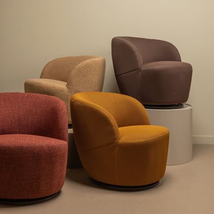 WOOOD Serra Draaifauteuil