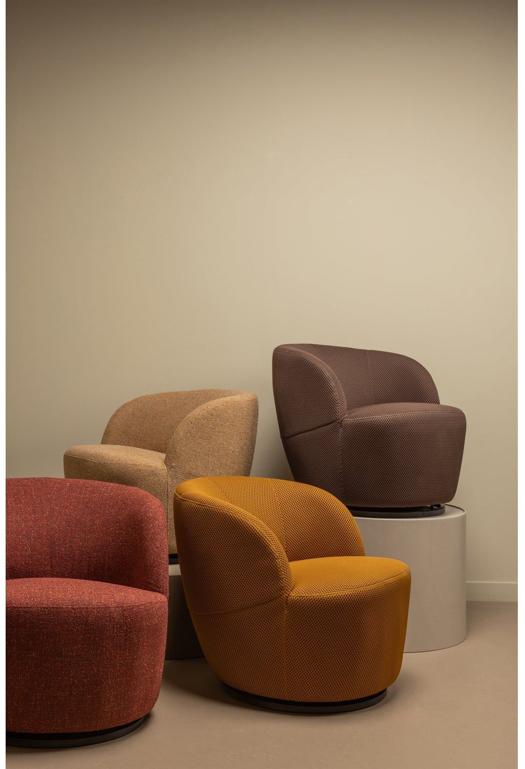 WOOOD Serra Draaifauteuil