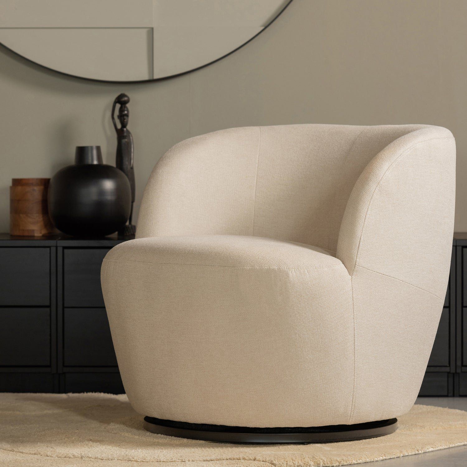 WOOOD Serra Draaifauteuil