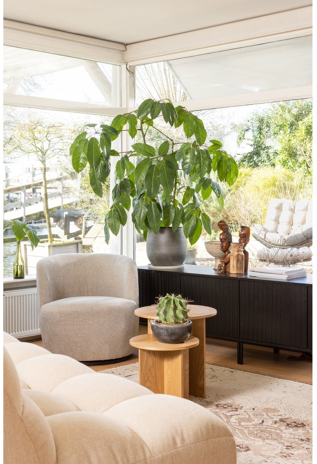 WOOOD Serra Draaifauteuil