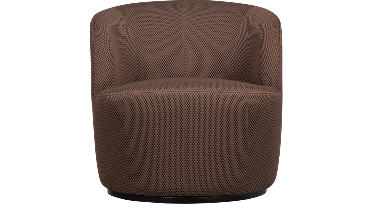 WOOOD Serra Mesh Draaifauteuil