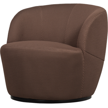 WOOOD Serra Mesh Draaifauteuil