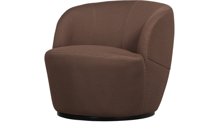 WOOOD Serra Mesh Draaifauteuil