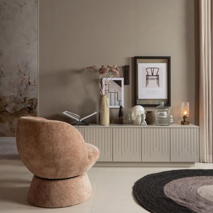 WOOOD Shuffle Draaifauteuil