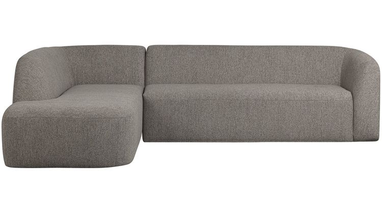 WOOOD Sloping Grey Melange Hoekbank