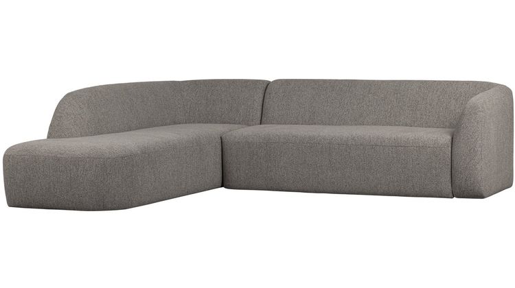 WOOOD Sloping Grey Melange Hoekbank