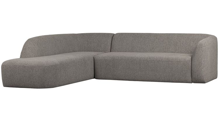 WOOOD Sloping Grey Melange Hoekbank