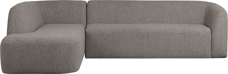 WOOOD Sloping Grey Melange Hoekbank
