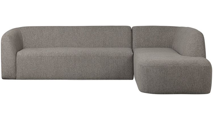 WOOOD Sloping Grey Melange Hoekbank