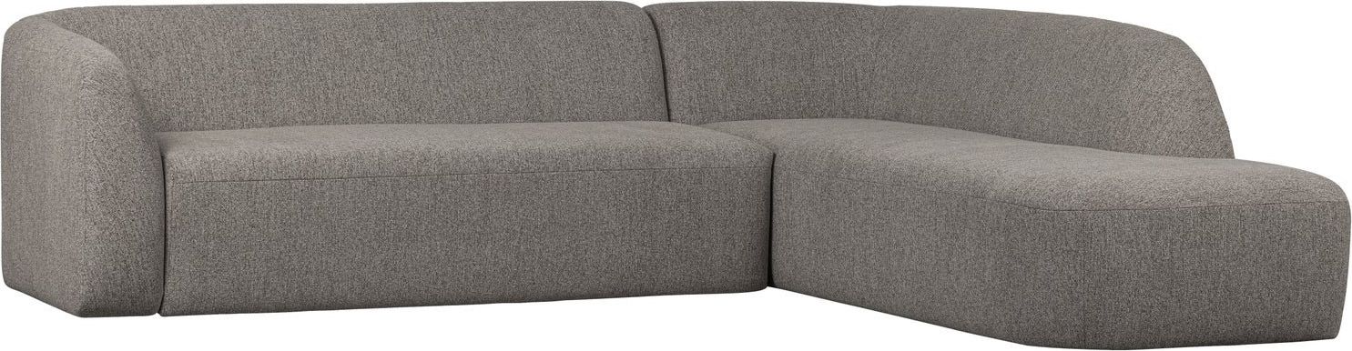 WOOOD Sloping Grey Melange Hoekbank