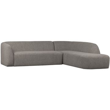 WOOOD Sloping Grey Melange Hoekbank