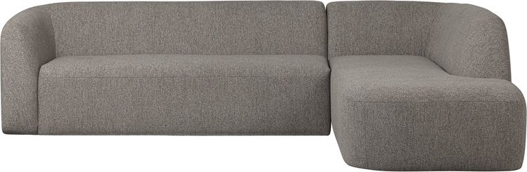 WOOOD Sloping Grey Melange Hoekbank