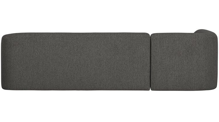 WOOOD Sloping Grey/Black Melange Hoekbank