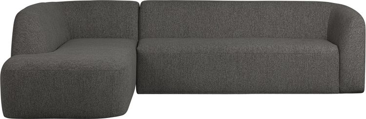 WOOOD Sloping Grey/Black Melange Hoekbank