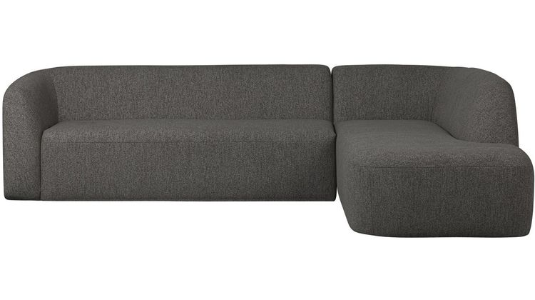 WOOOD Sloping Grey/Black Melange Hoekbank