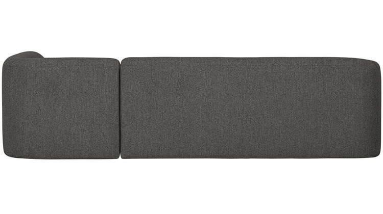 WOOOD Sloping Grey/Black Melange Hoekbank