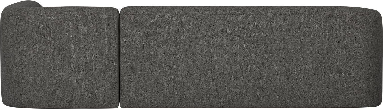 WOOOD Sloping Grey/Black Melange Hoekbank