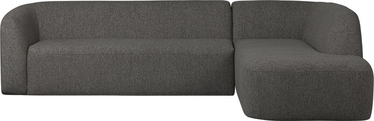 WOOOD Sloping Grey/Black Melange Hoekbank