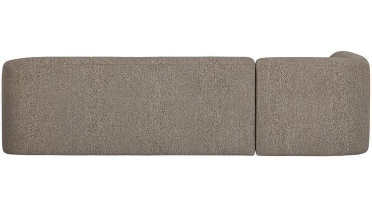 WOOOD Sloping Light Brown Melange Hoekbank