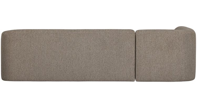 WOOOD Sloping Light Brown Melange Hoekbank