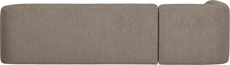 WOOOD Sloping Light Brown Melange Hoekbank