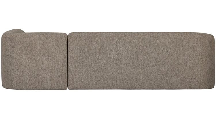 WOOOD Sloping Light Brown Melange Hoekbank